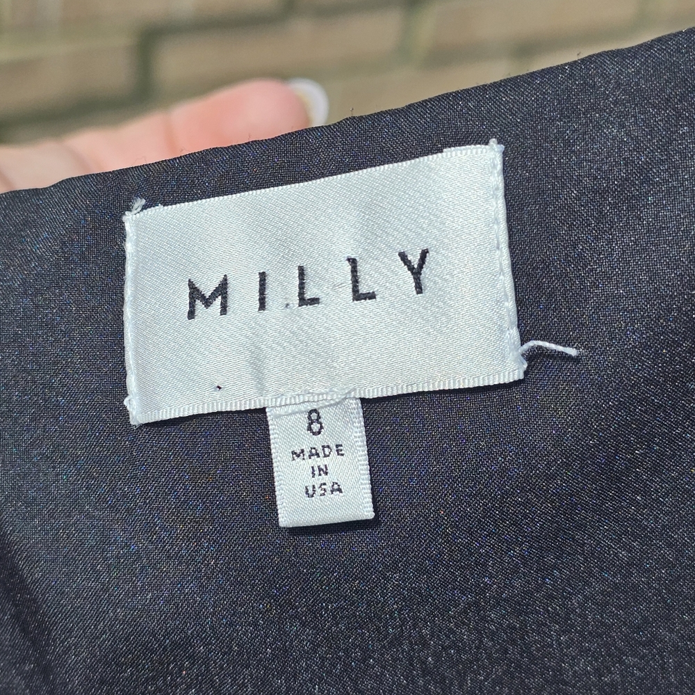 Milly Mia geometric asymmetrical dress - Picture 7 of 8